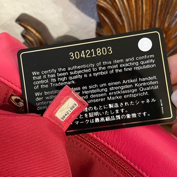 Chanel 19 Flap Large Neon Pink Chain Bag Handbag Shoulder CC Quilted - Picture 13 of 17